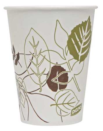 Disposable Cold Cup,9 Oz.,white,pk2400 (