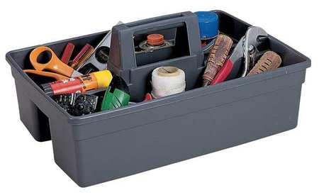 Tool Tote,2 Pockets,15-3/4"x11"x6-3/4" (