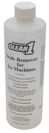 Ice Machine Cleaner,16 Oz.,clear,pk12 (1