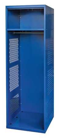 Gear Locker,24x22x72,blue,with Shelf (4