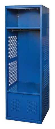 Gear Locker,24x18,blue,with Foot Locker