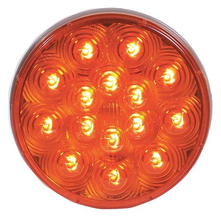 Stop/turn/tail Light,round,amber, L (1