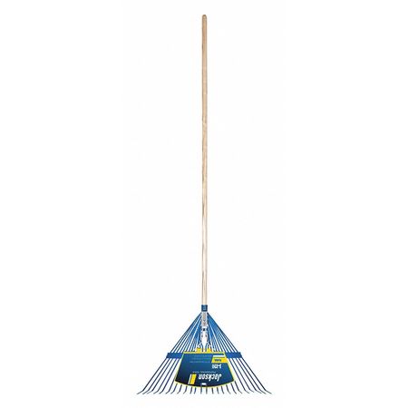 Leaf Rake,24",steel (12 Units In Ea)