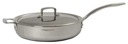 Round Buffet Saute Pan,5 Qt,silver (1 Un