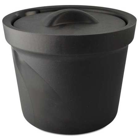 Ice Bucket With Lid,black,4l (1 Units In