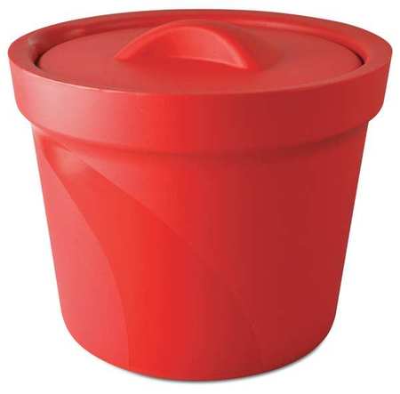 Ice Bucket With Lid,red,4l (1 Units In E