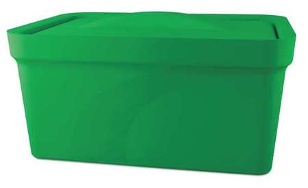 Ice Pan With Lid,green,9l (1 Units In Ea