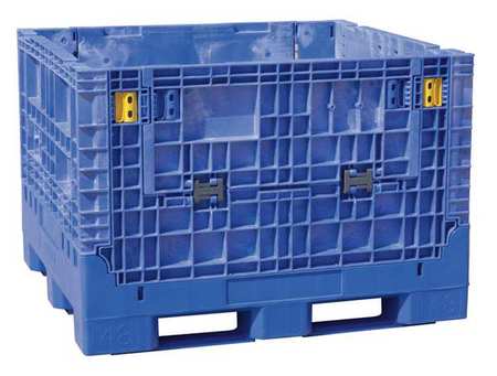 Collapsible Container,48x45 In,blue (1 U