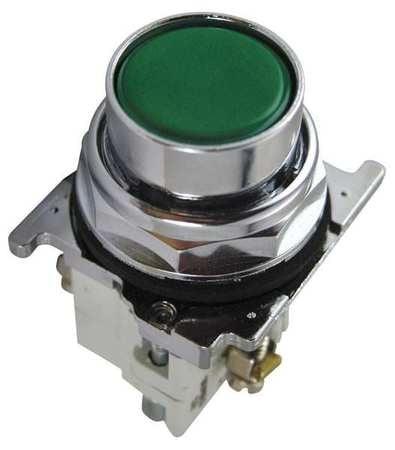 Non-illuminated Push Button,30mm,green (