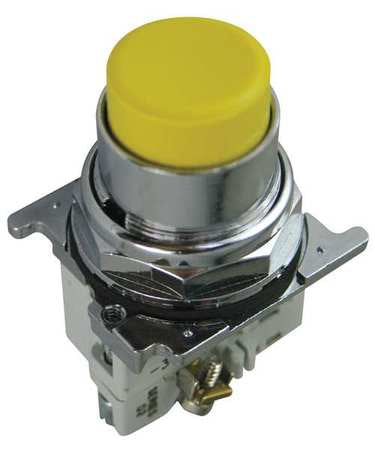 Non-illuminated Push Button,yellow (1 Un