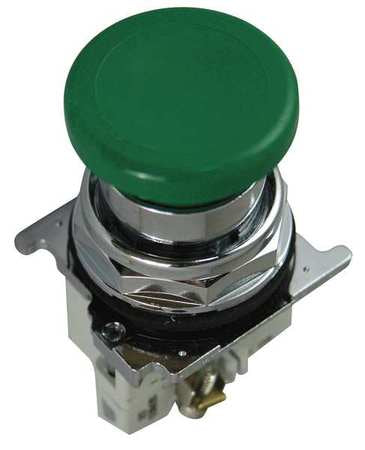 Non-illuminated Push Button,30mm,green (