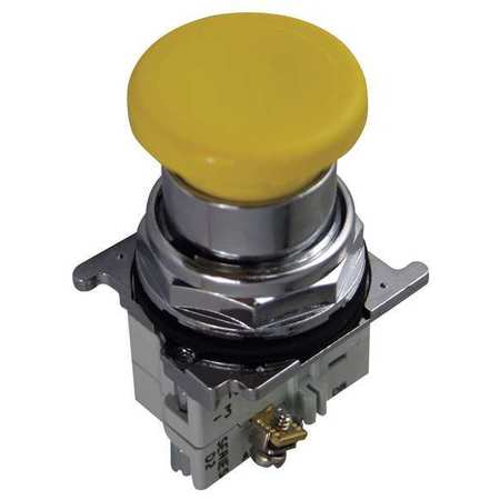 Non-illuminated Push Button,yellow (1 Un