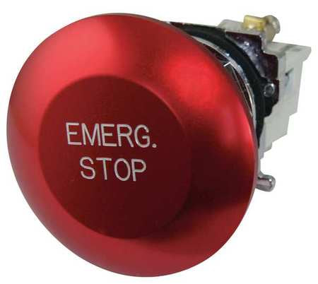 Non-illuminated Push Button,red (1 Units