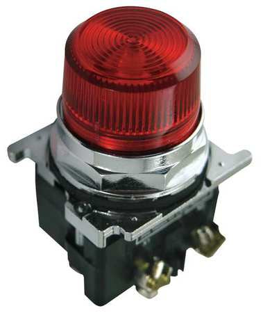 Pilot Light,120vac,red (1 Units In Ea)