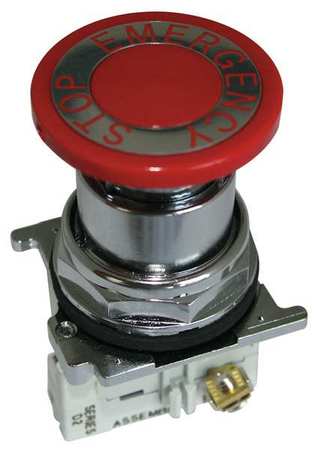 Emergency Stop Push Button,red (1 Units