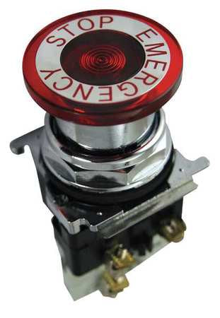 Illuminated Emergency Stop Push Button (