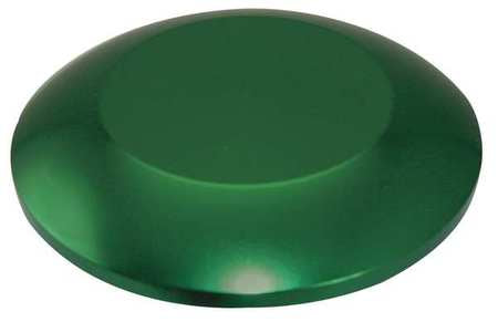 Mushroom Head,30mm,green,metal (1 Units