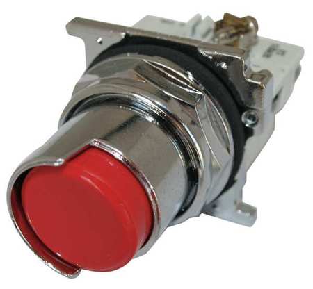 Non-illum Push Button Operator,30mm,red