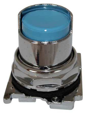 Non-illum Push Button Operator,30mm,blue