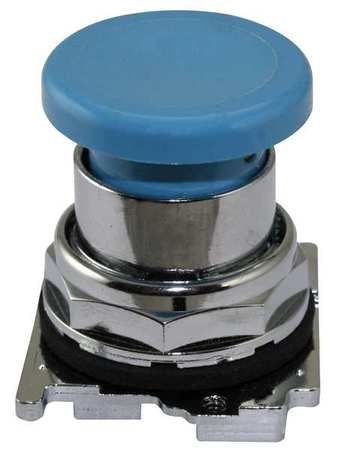 Non-illum Push Button Operator,30mm,blue