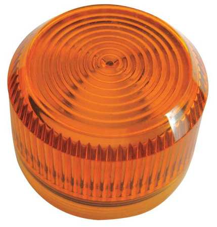 Pilot Light Lens,30mm,amber,plastic (1 U