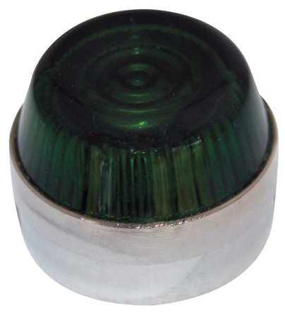 Pilot Light Lens,30mm,green,glass (1 Uni