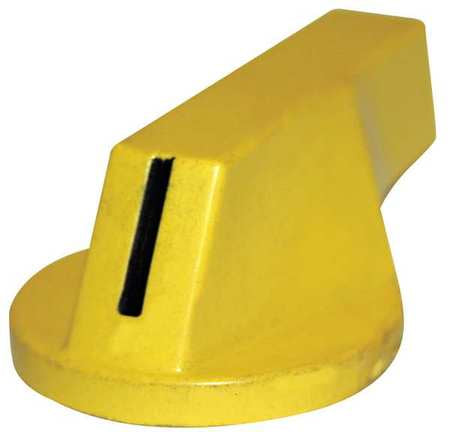 Switch Knob,extended Lever,yellow,30mm (