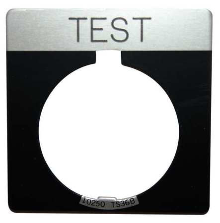 Legend Plate,square,test,black (1 Units