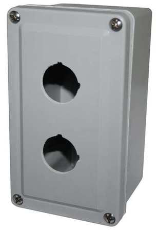 Pushbutton Enclosure,6.63 In H,3.38 In D