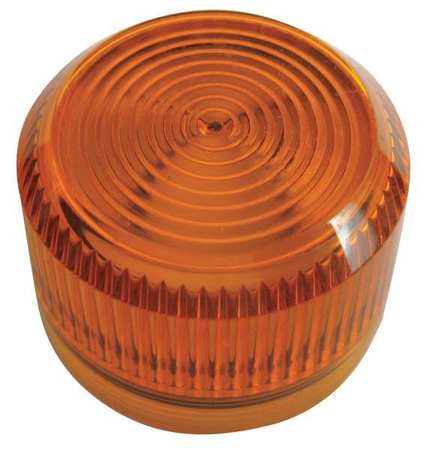 Pilot Light Lens,30mm,amber,plastic (1 U