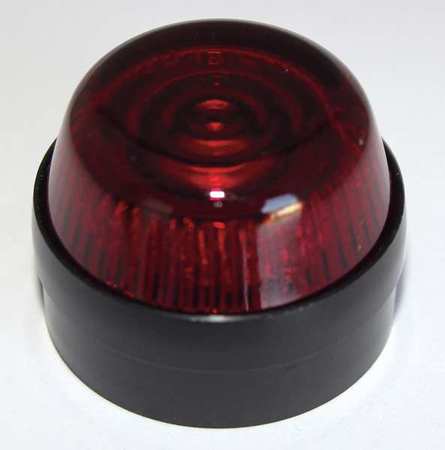 Pilot Light Lens,30mm,red,glass (1 Units