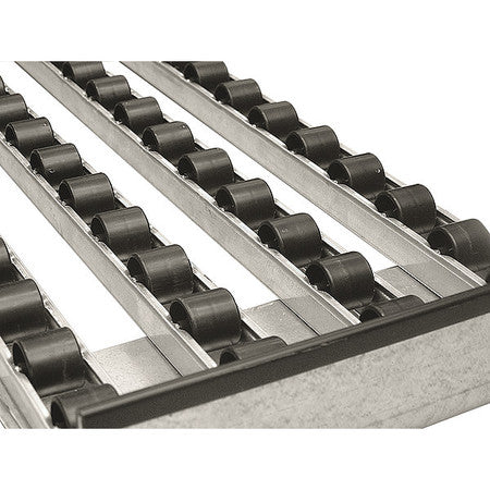 Flow Rack Conveyor,10-1/2 In X 3.7 Ft.