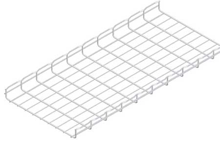 Wire Mesh Cable Tray,18x2in,10 Ft (6 Uni