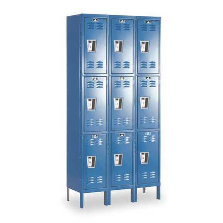 Wrdrb Lockr,lvrd,3 Wd,3 Tier,marine Blue