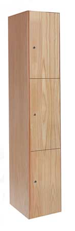 Wardrobe Lockr,solid,1 Wide, 3 Tier,wood