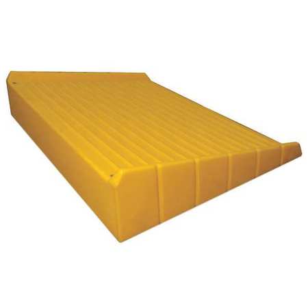 Spill Pallet Ramp,yellow,600 Lb. (1 Unit