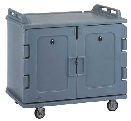 Meal Delivery Cart,48 1/2x32 1/2x44,gray