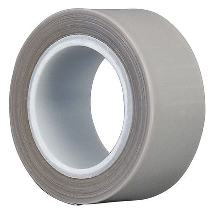 Film Tape,skived Ptfe,gray,1/2 In X 5 Yd