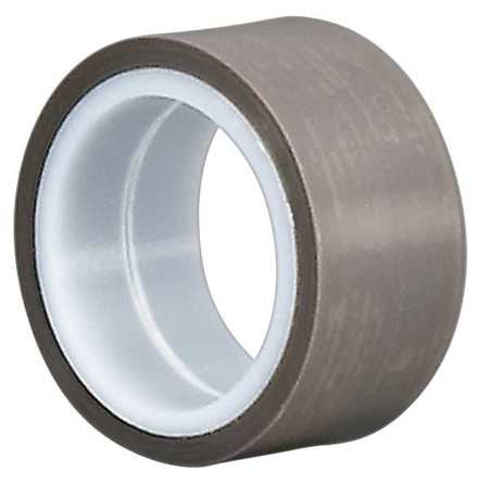 Film Tape,skived Ptfe,gray,1/2 In X 5 Yd