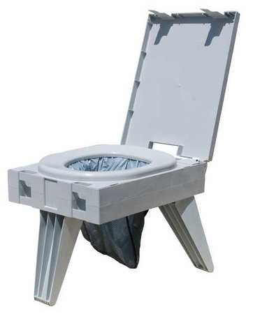 Portable Toilet,plastic,wt. 8.43 Lb (1 U