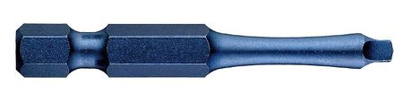 Torsion Bit,1/4",square Recess,#3,pk50 (