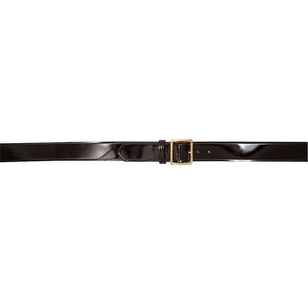Hi-Gloss Synthetic Polymer (Belt), Brass (Buckle) Pants Garrison Belts, 60