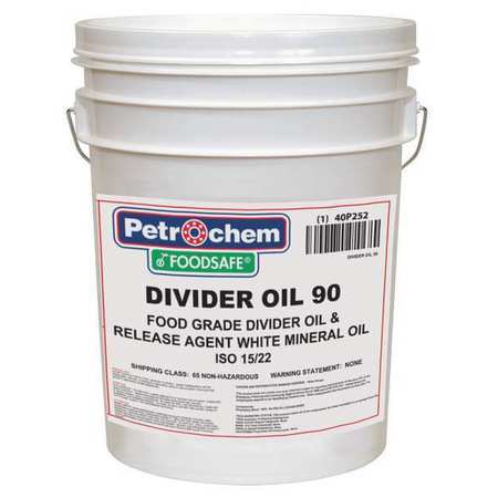 Divider Oil,food Grade,5 Gal. (1 Units I