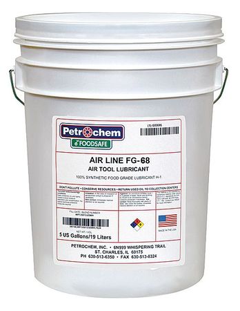 Food Grade Synthetic Lubricant,5 Gal. (1