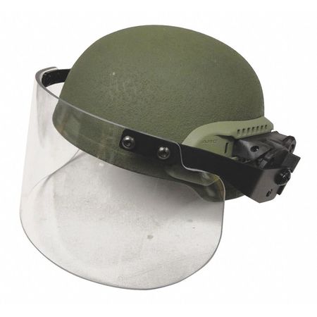 Faceshield,clear,universal,non-ballistic