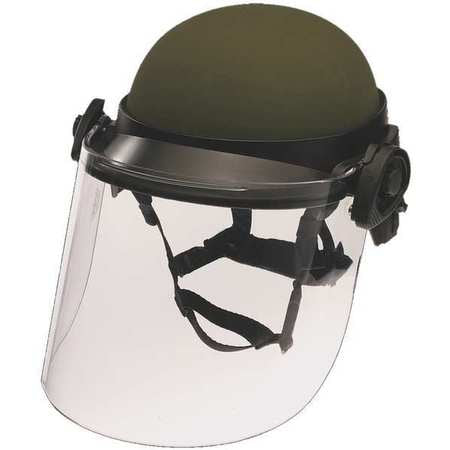 Faceshield,clear,universal,non-ballistic