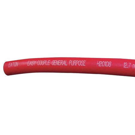 Easy Couple Hose,1/4" I.d.,250 Ft. L,red