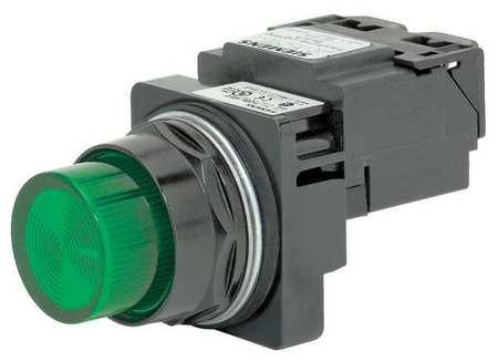 Pilot Light,green,30mm (1 Units In Ea)