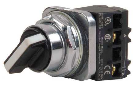 Non-illum Selector Switch,2p,1no,cam A (