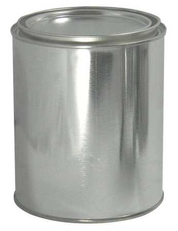 Metal Can,1 Gal. Cap.,6-5/8"w,round,pk34